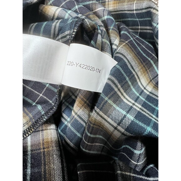 Royal Robbins Shirt Men XXL Flannel Long Sleeve Snap On UPF 50 Zip Secure Pocket - Picture 10 of 12